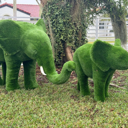 Mittlerer Elefanten-Topiary
